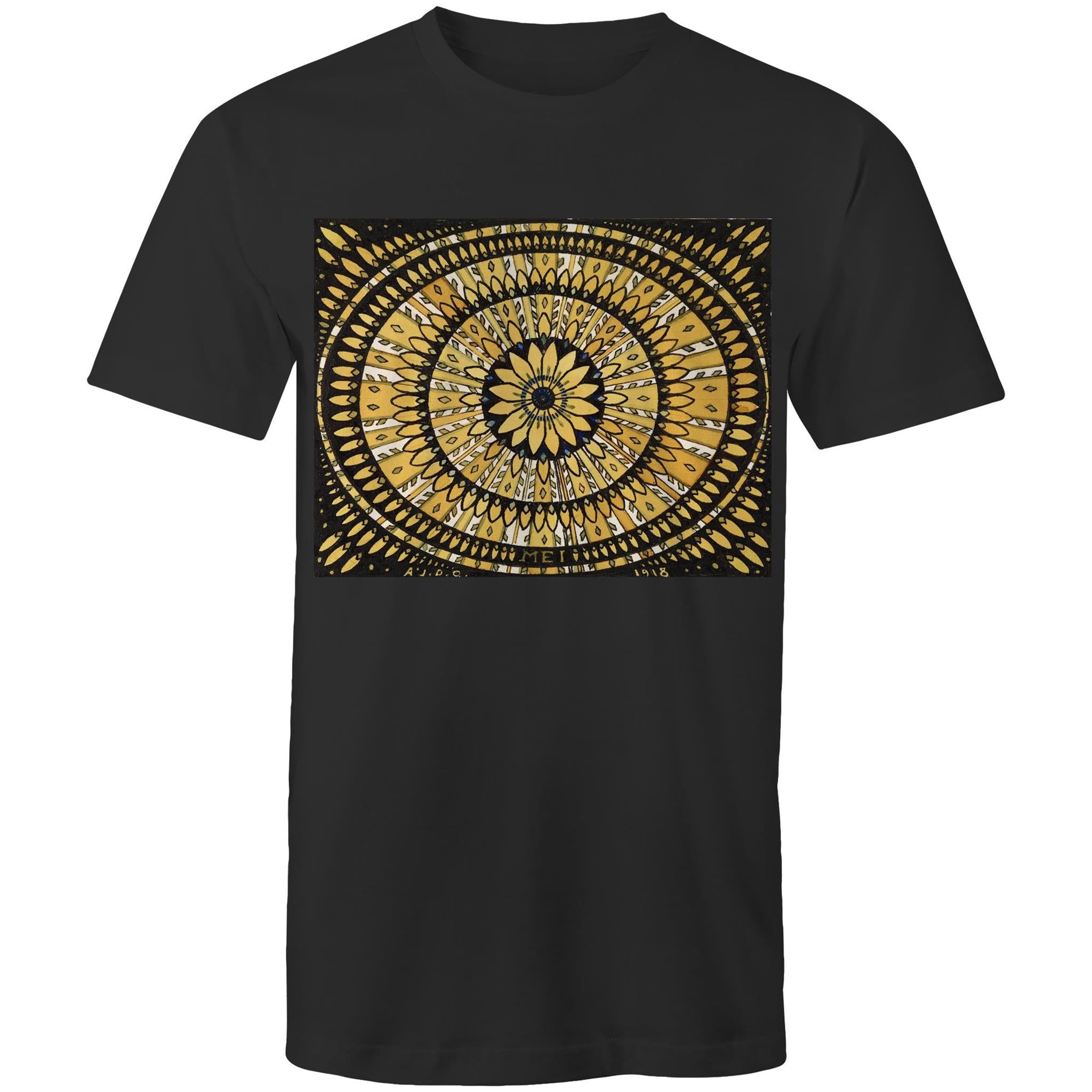 Rosette by Julie de Graag - Mens T-Shirt Arty Threads Australia