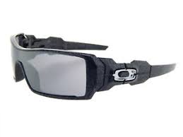 oakley oil rig silver ghost text