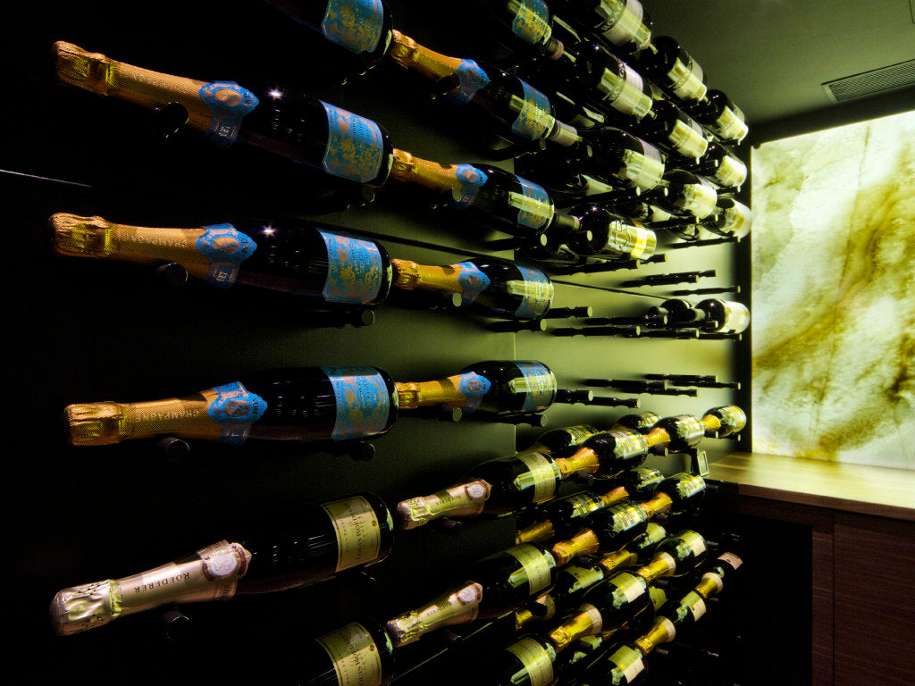Wine Pegs wine rack display system