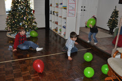 Balloon Volleyball at Home