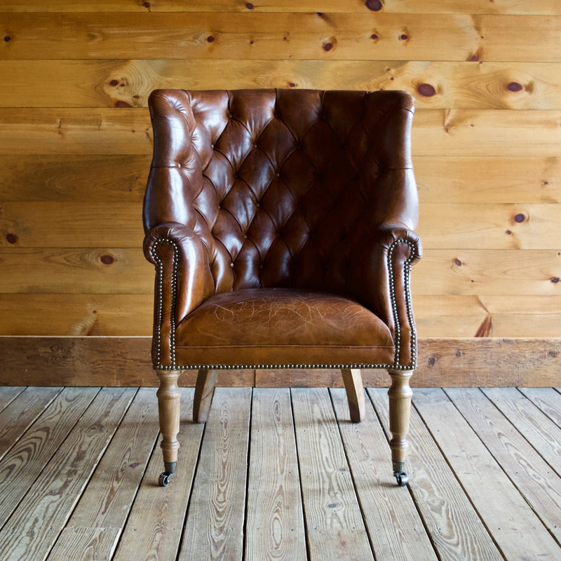 Ampersand Tufted Club Chair Rustic Furniture Store Dartbrook Rustic Goods