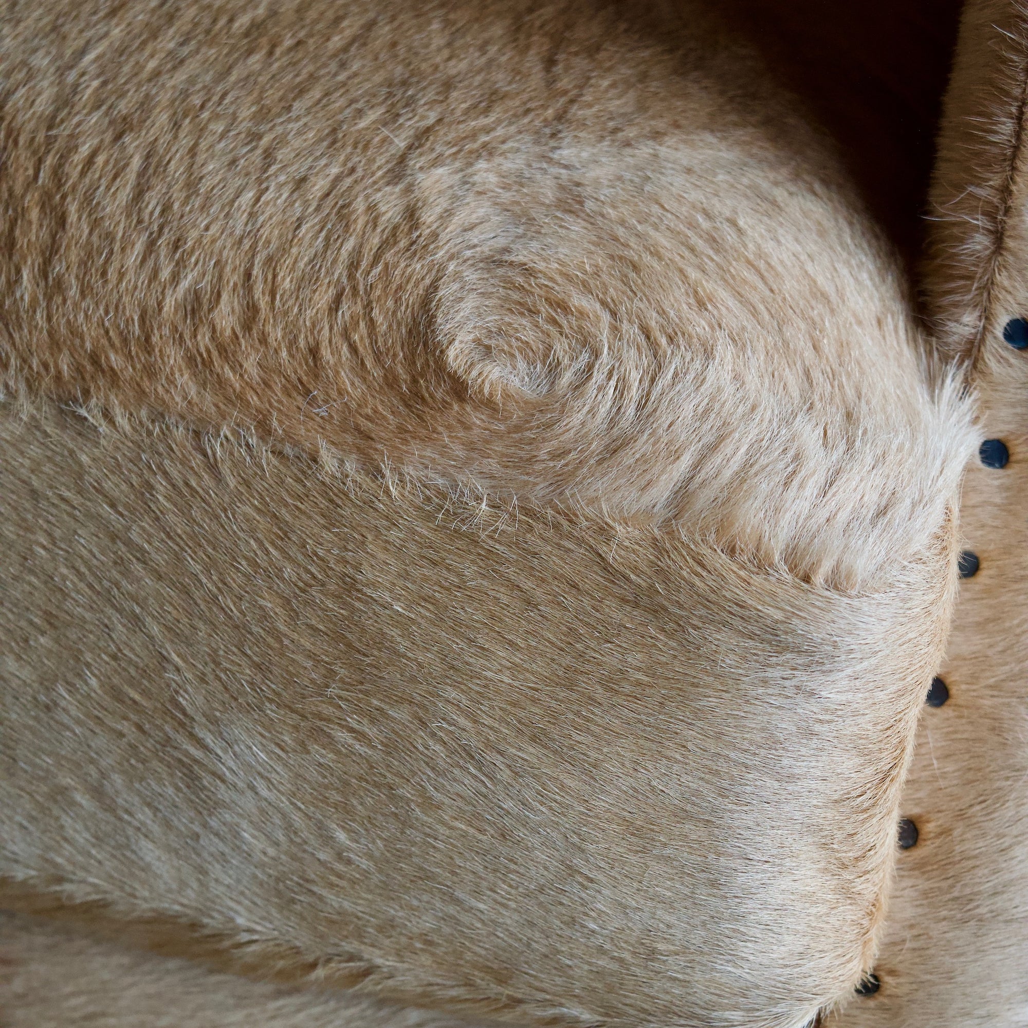 Iroquois Arm Chair In Cowhide Leather Hair On Cowhide Chair With