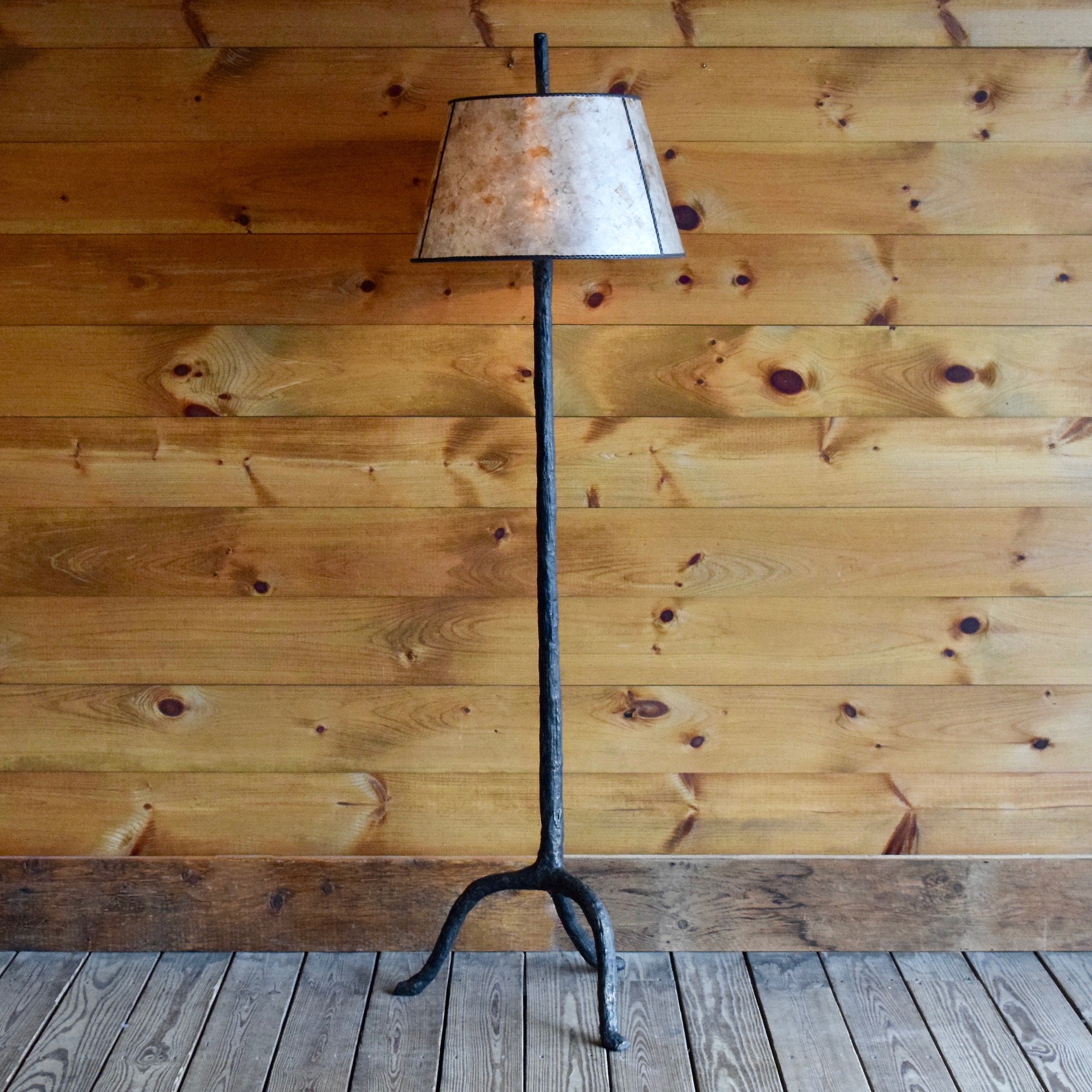 mica floor lamp