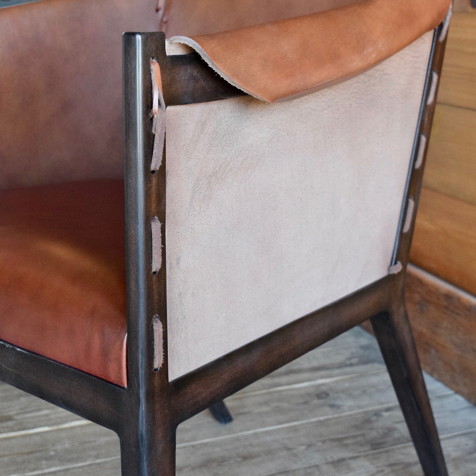 gunnison leather chair