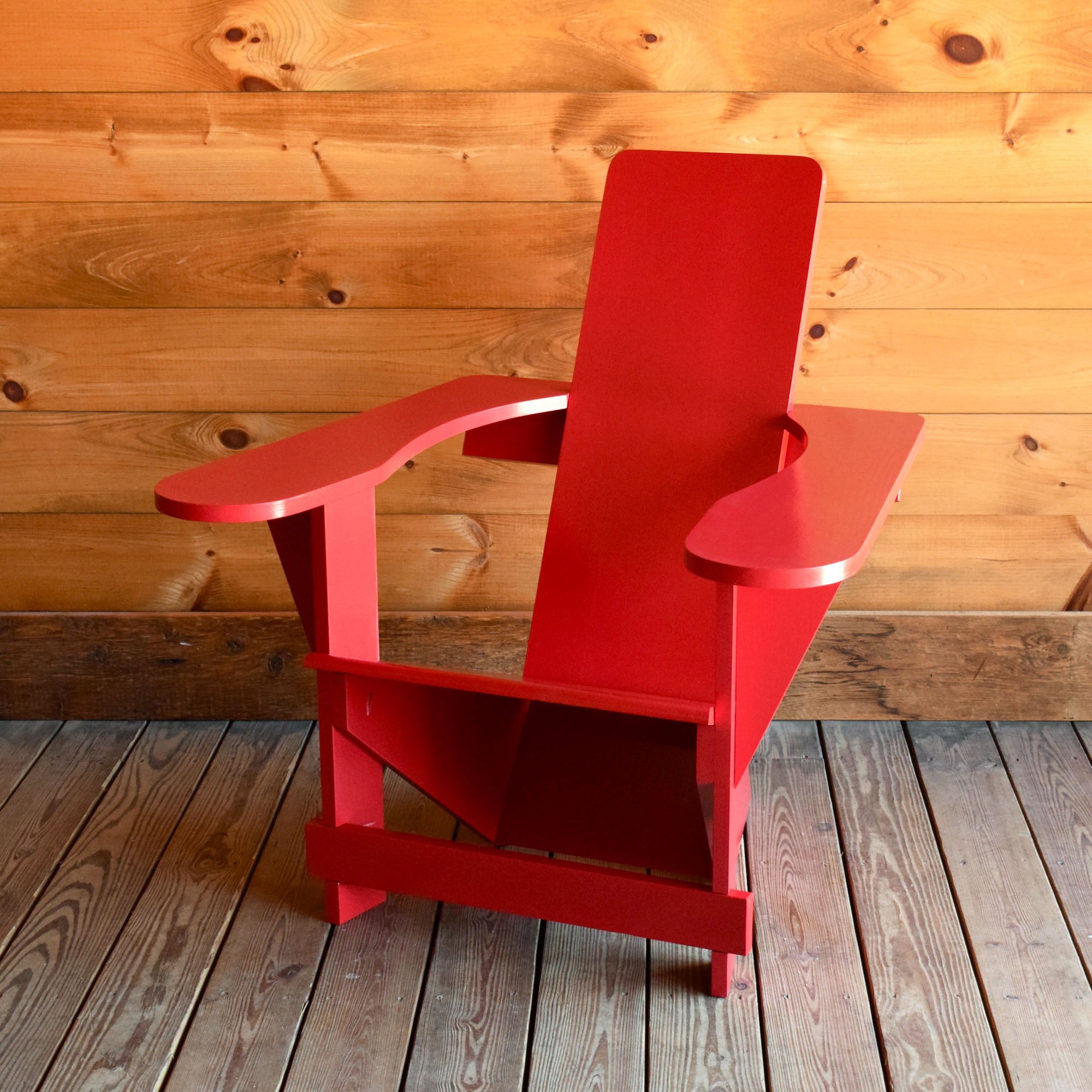 Westport Chair | Original & Classic Red Adirondack Chair – Dartbrook