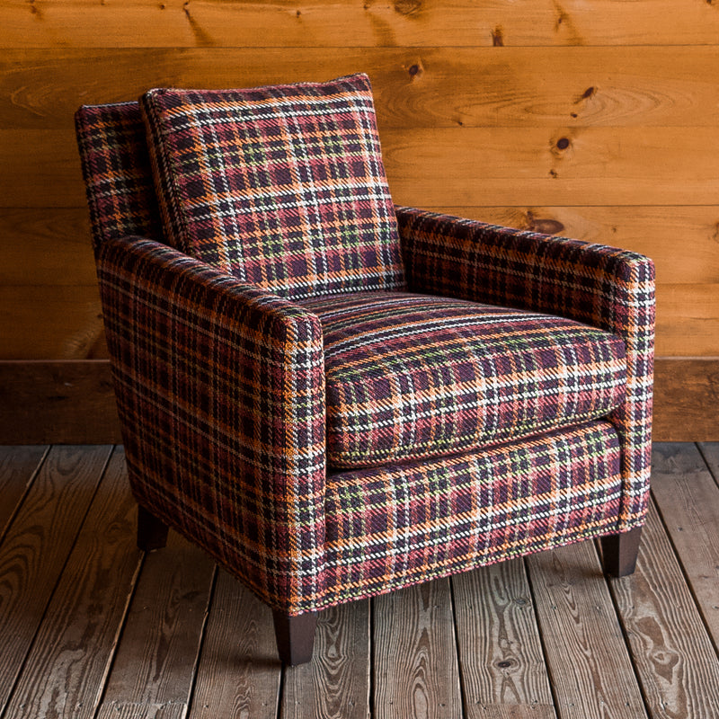 tartan occasional chair