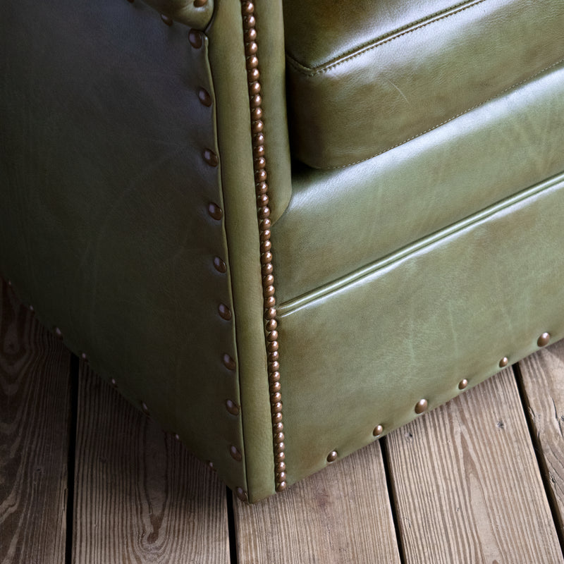 green leather swivel recliner chairs