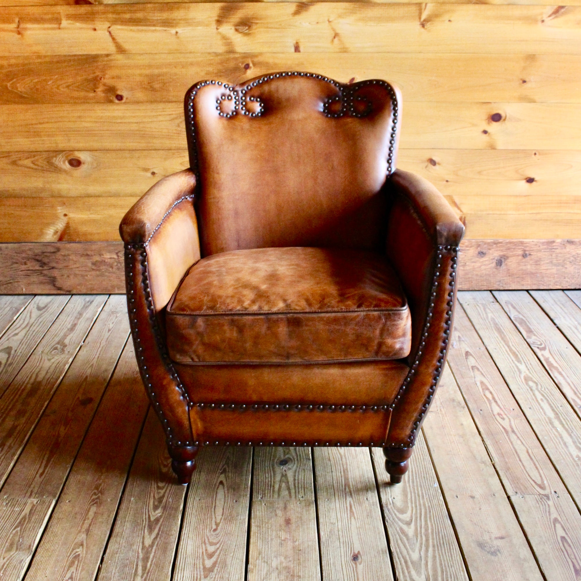 Wyatt Leather Chair – Dartbrook Rustic Goods