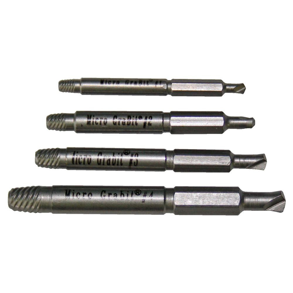 alden 4507p micro grabit broken bolt extractor 4 piece kit