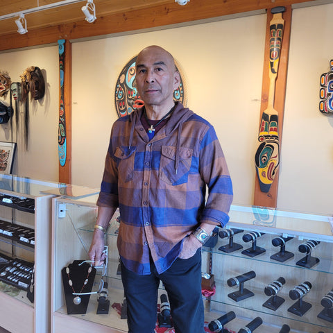 Tahltan artist Terrence Campbell