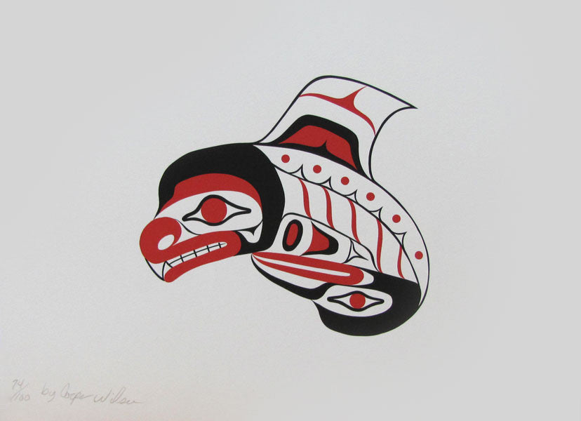 native american orca whale art