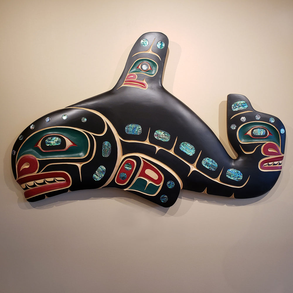 native american orca whale art