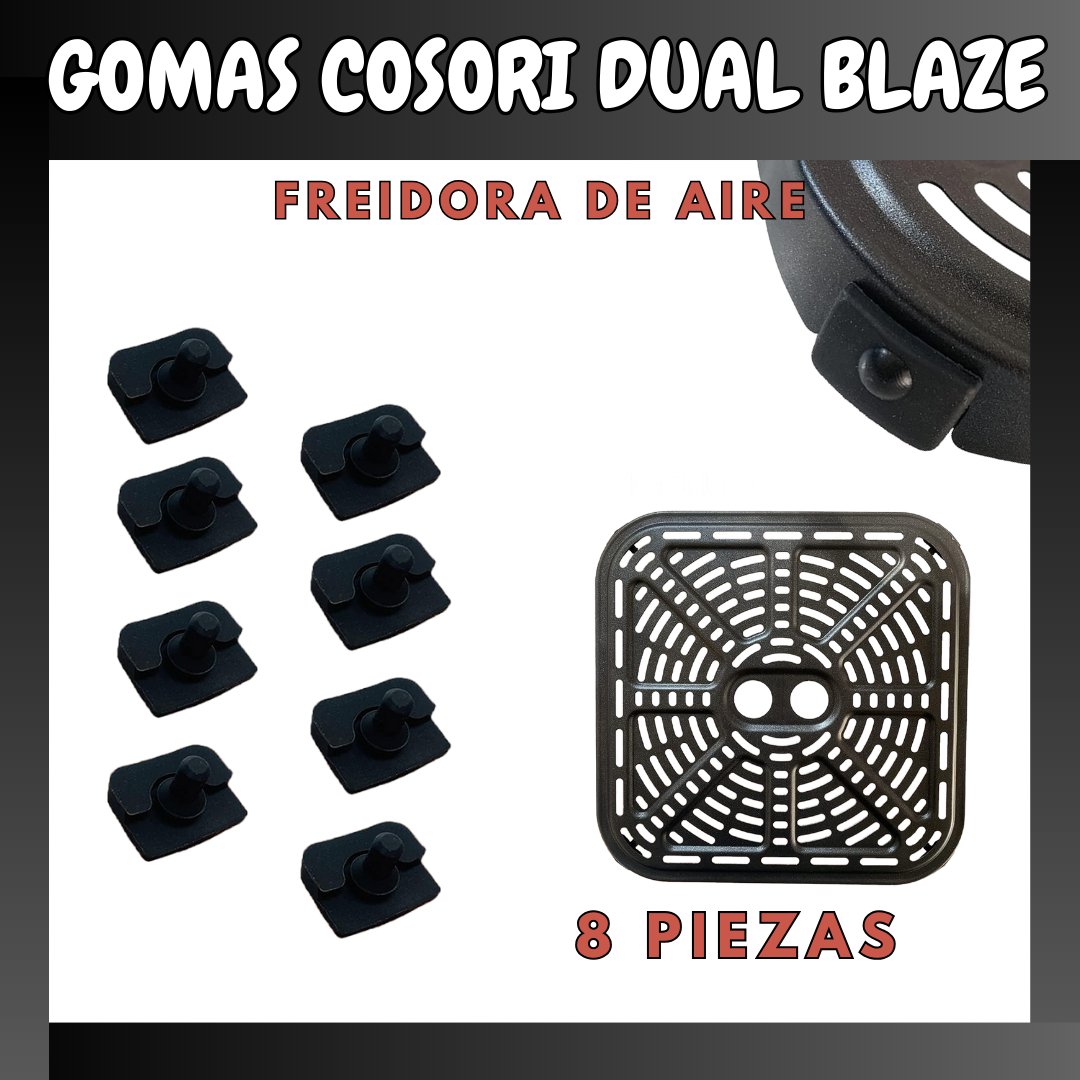 Accesorios freidora de aire - Molde silicona freidora de aire compatible  con COSORI 5.5 L y COSORI 6.4 L -CECOTEC 5 L a 7 L – Digital Goods - Tienda  de accesorios freidora de aire