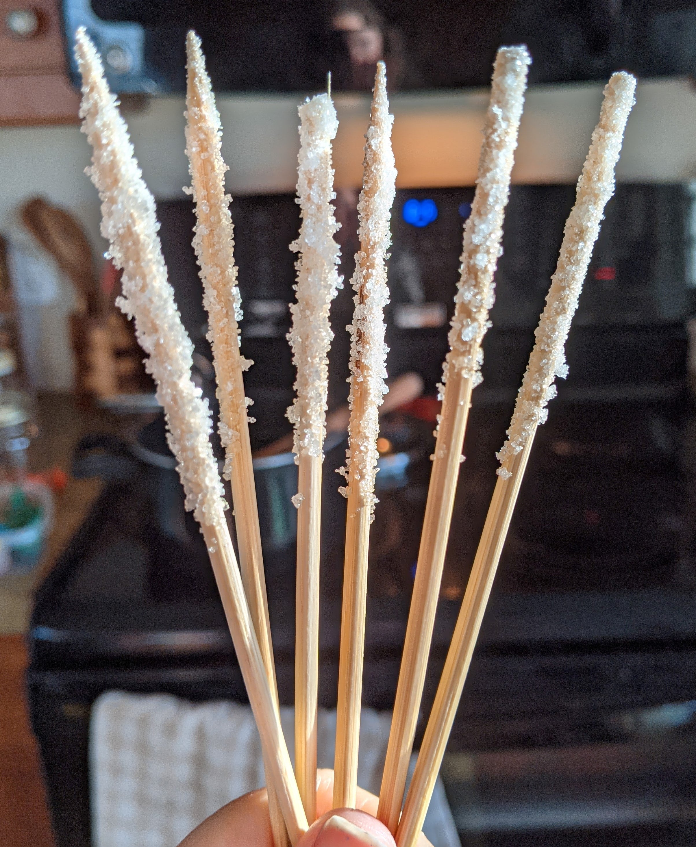 rock candy skewers | Yellow Scope