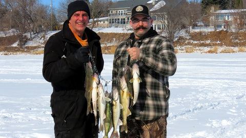 Walleye caught using Stringer