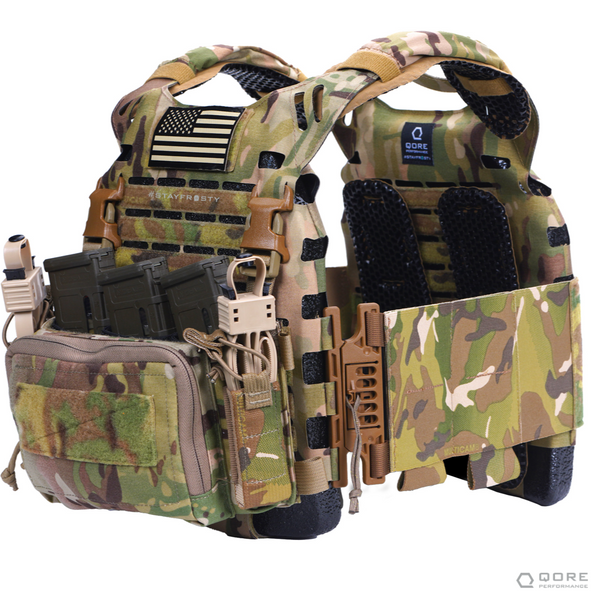 IcePlate EXO (ICE) Elastic Cummerbund with Integrated Mag/Radio Pouches