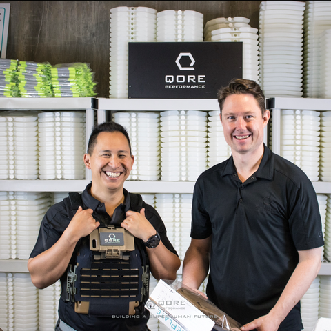 Qore Performance Co-Founders Justin Li and J.D. Willcox won the 2019 FedEx Small Business Grant Competition