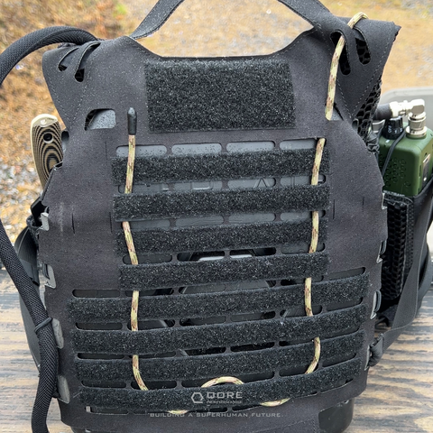 how to route commo cable on a recce chest rig