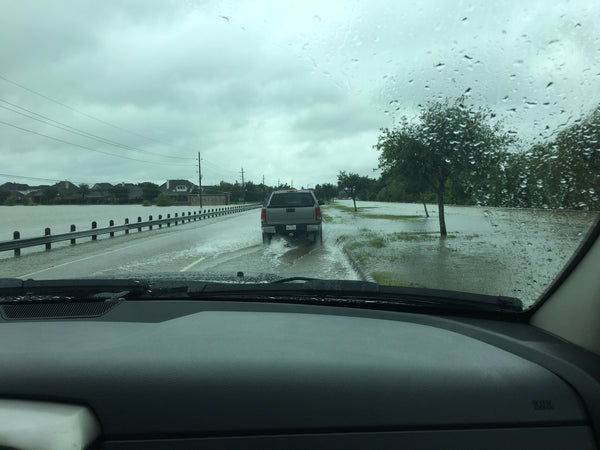 Preparing for natural disasters and evacuating my family from Hurricane Harvey in Houston, TX