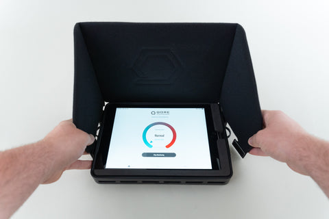 SunShield install for IceCase iPad Cooling Case for iPad 9.7