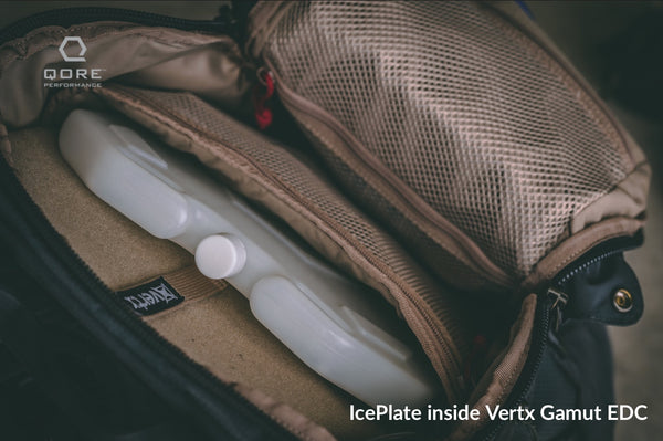 IcePlate is the perfect hydration solution for Vertx Gamut EDC packs