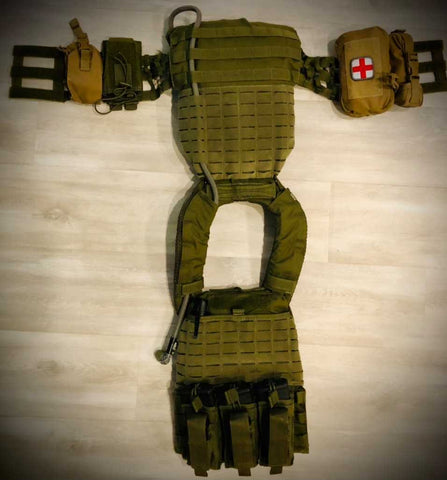 IcePlate Curve is the perfect cooling/hydration system for 5.11 TacTec Plate Carrier for Tactical Games, Crossfit Games