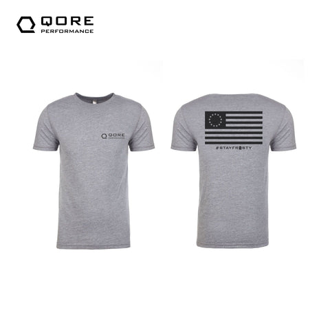 Betsy Ross t-shirt super soft, athletic fit by Qore Performance
