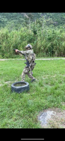 IMS Pro Combo utilisé avec les forces spéciales de l'armée américaine. Crédit photo : tu sais qui tu es frère