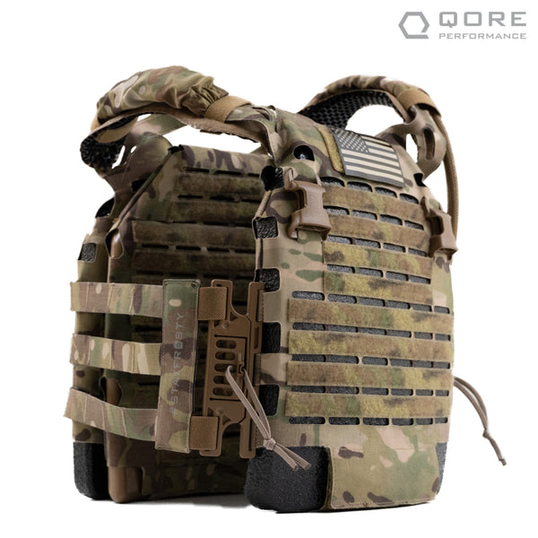 IcePlate EXO (ICE) Ultralight Ventilated Plate Carrier with integrated Cooling, Heating, Hydration with MOLLE Cummerbund