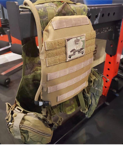 IcePlate MOLLE Sleeve est l'hydratation MOLLE Plate Carrier utilisée par les Forces armées canadiennes