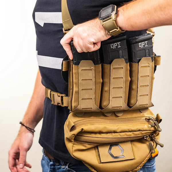 Rapid Assault Sling (RAS) active shooter chest rig.