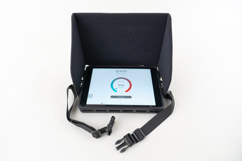Attach SwiftClip Straps to Strap Loops on IceCase iPad Cooling Case
