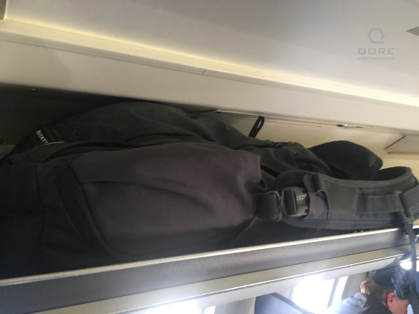 Vertx EDC Gamut with IcePlate fits in CRJ-200 Regional Jet overhead bins