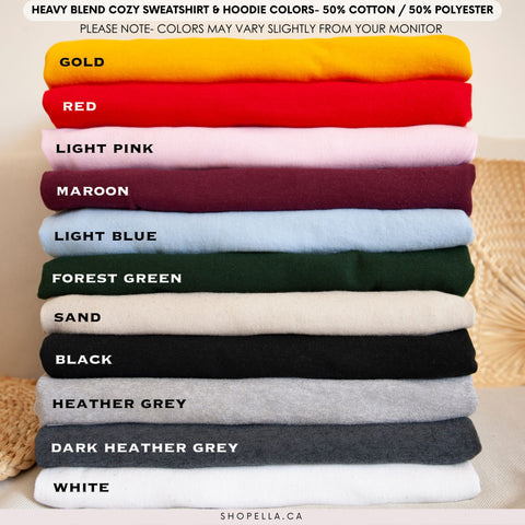 gildan 18000 crewneck sweatshirt color chart