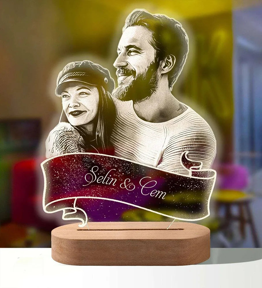 Lampe Lixi Message D'amour à Personnaliser