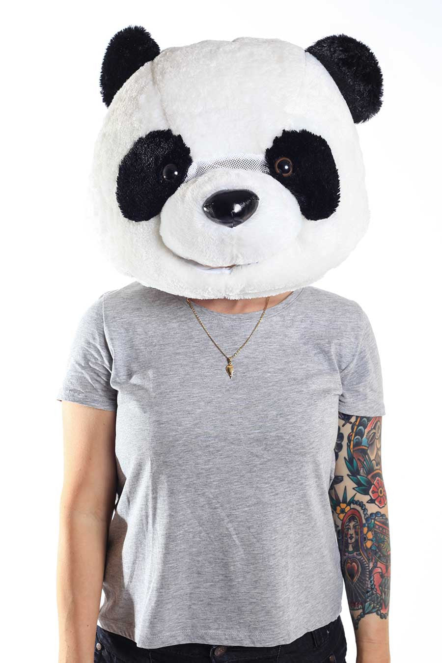 plush panda head