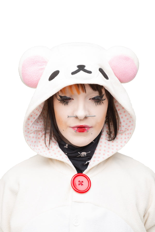 Pink Gloomy Bear Kigurumi Adult Character Onesie Costume Pajama By