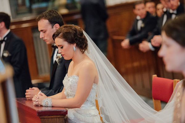 cathedral art deco wedding