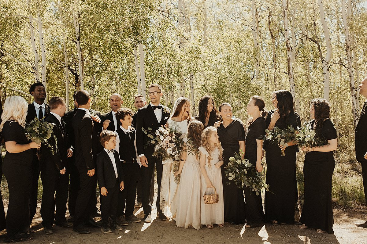 boho mountain wedding in colorado