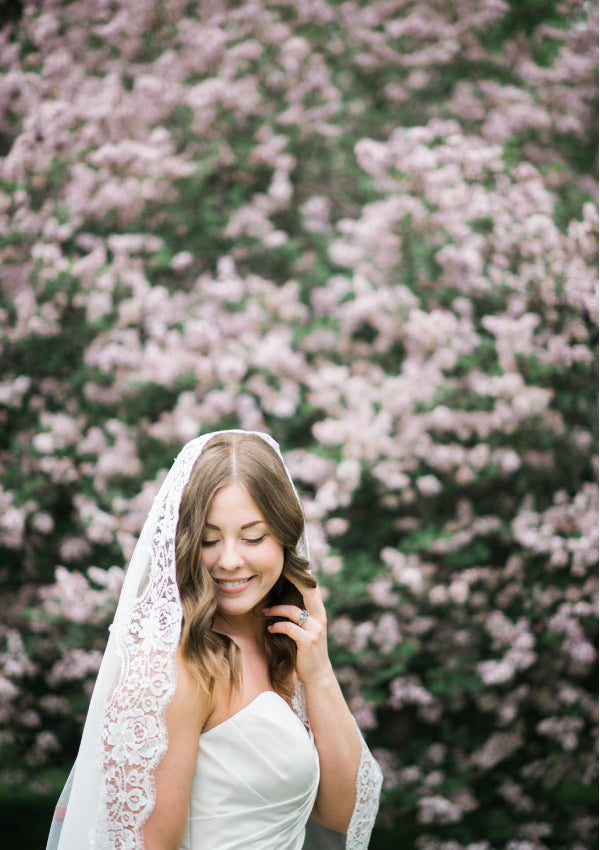 mantilla bridal veils traditional