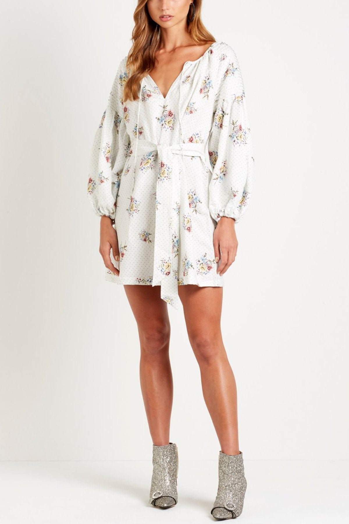 steele bellflower smock dress