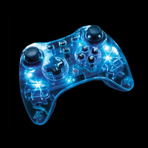 Afterglow Pro Controller for Wii U - Blue Light – Performance Designed ...