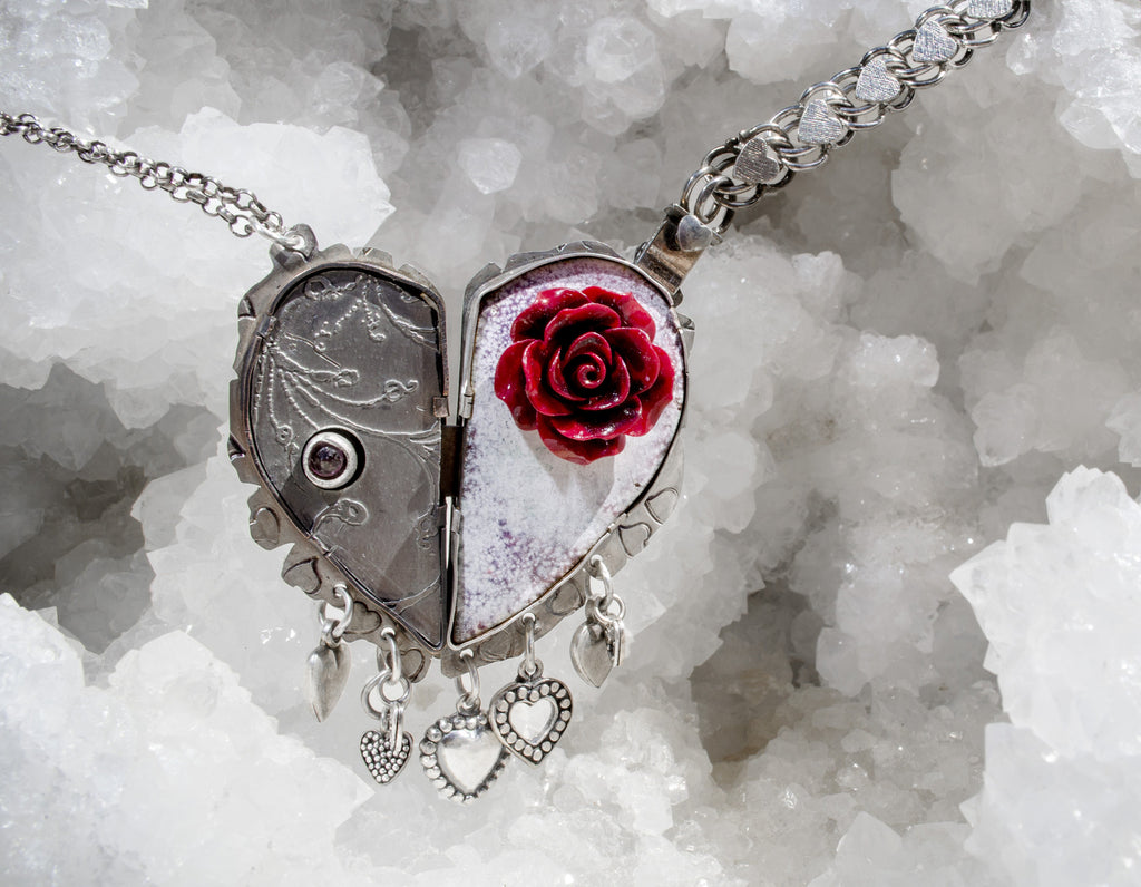 Remagine Designs | Janie Viehman Photography | The Scarab | Heart Necklace