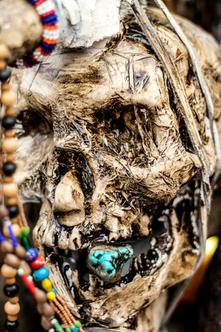 Creepy Things | Skull | Turquoise | Oddities | The Scarab Tribe Finds