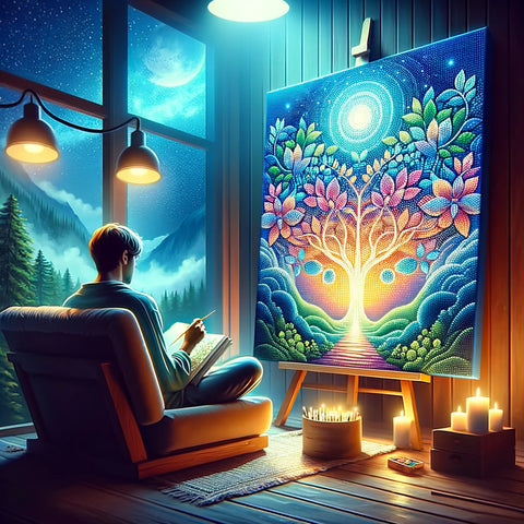 Quanto tempo richiede completare un'opera di Diamond Painting?