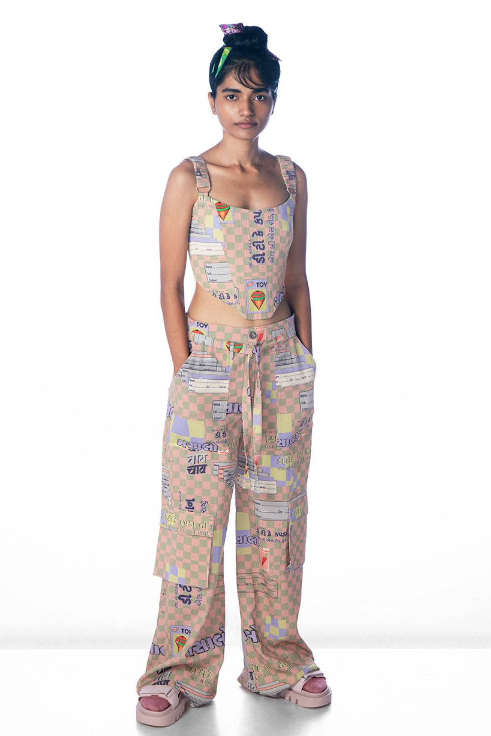 Kimchi Blue + Gertie Patchwork Pant