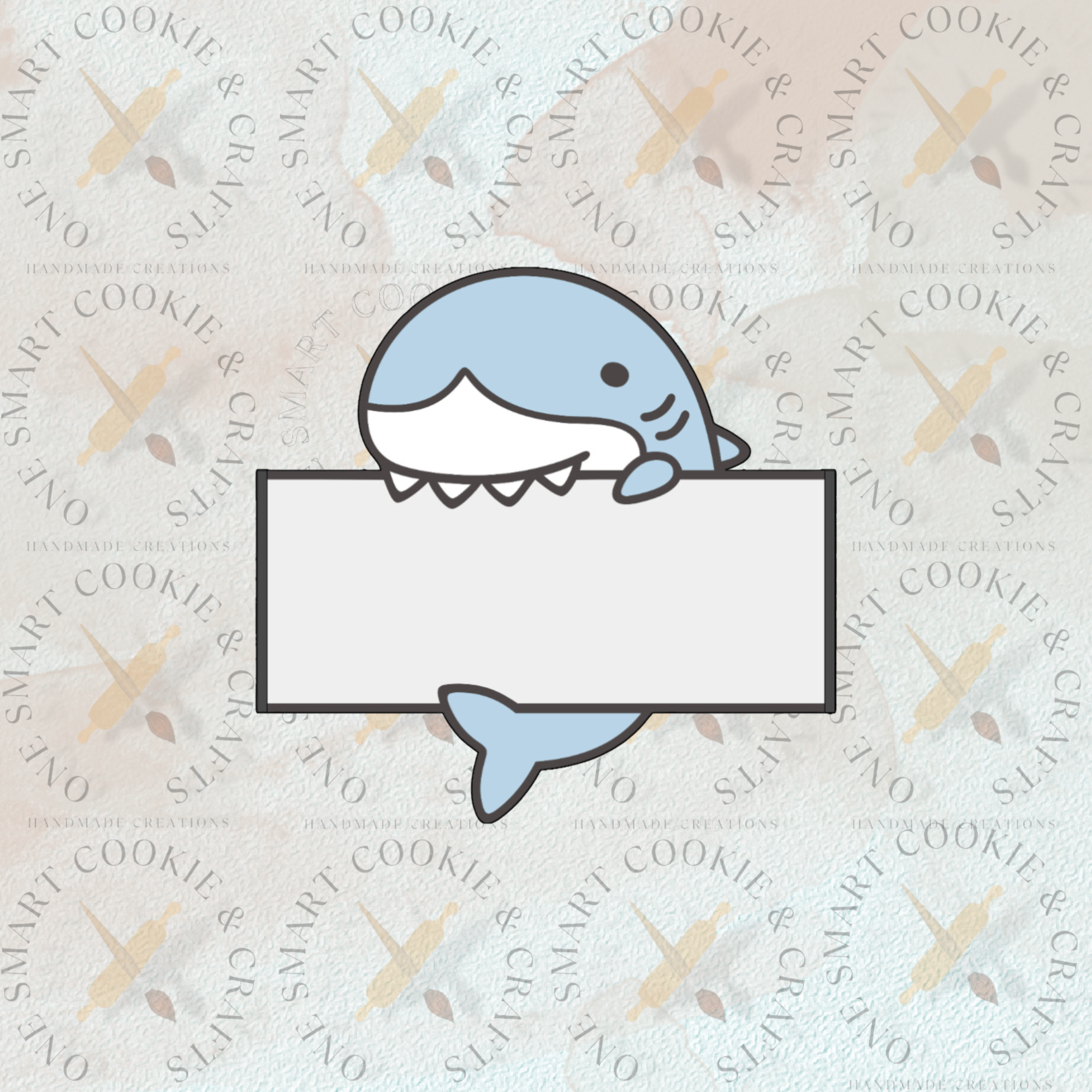 Shark Plaque Cookie Cutter