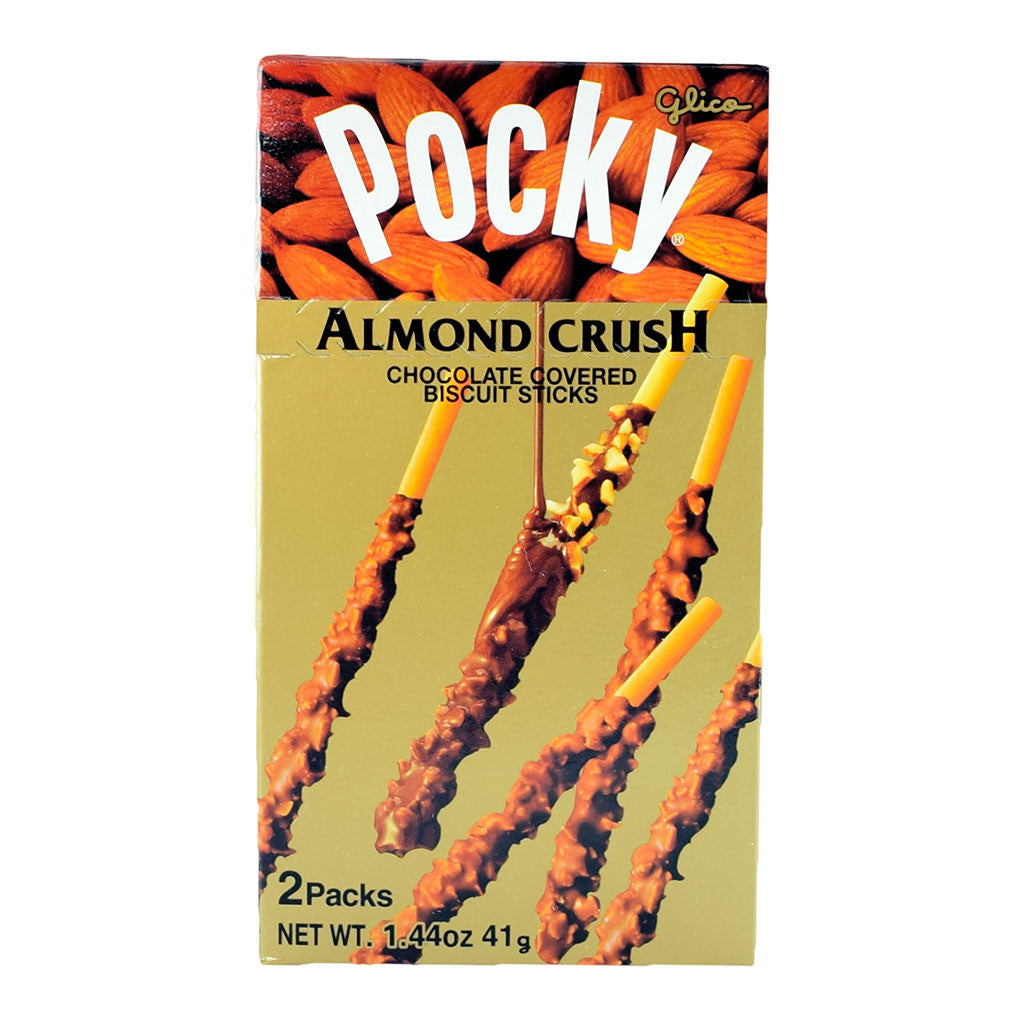 Buy Online Glico Pocky Almond Crush Chocolate 24/7