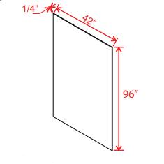 Sunwashed Sand Slim / 96''W X 42''H X 1/4''D