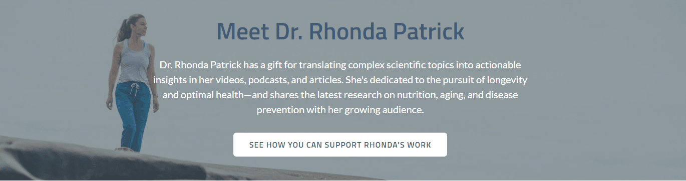 DR RHONDA PATRICK